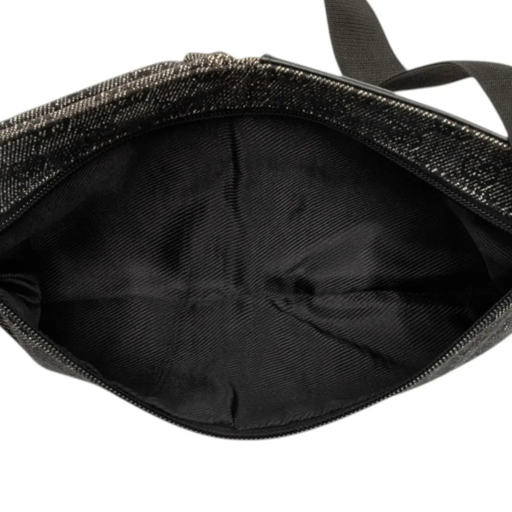 Gucci GG Denim Double Pocket Belt Bag MultiColor Very good - Model View