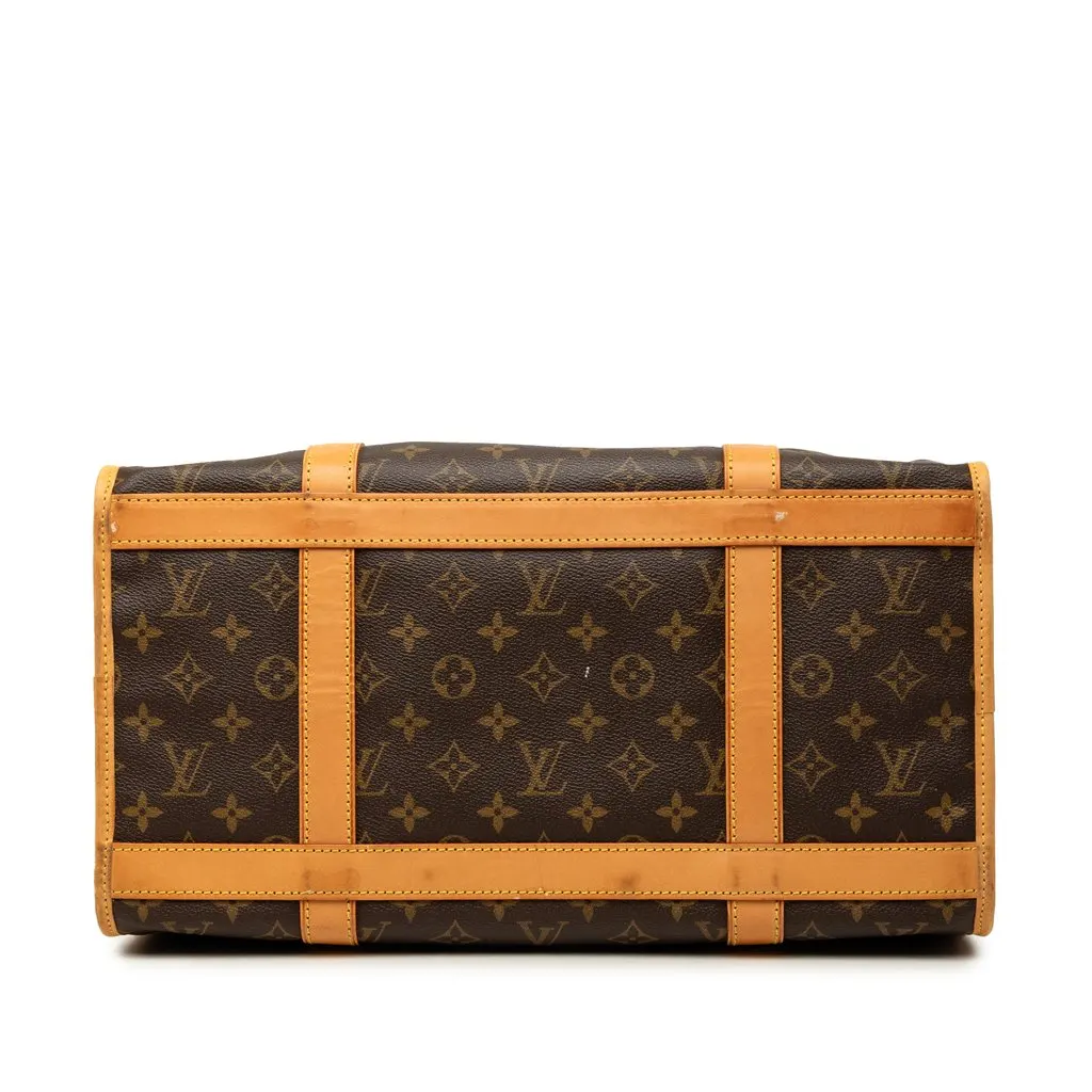 Louis Vuitton Monogram Sac Chien Pet Carrier 40 Brown Very good - Inside View