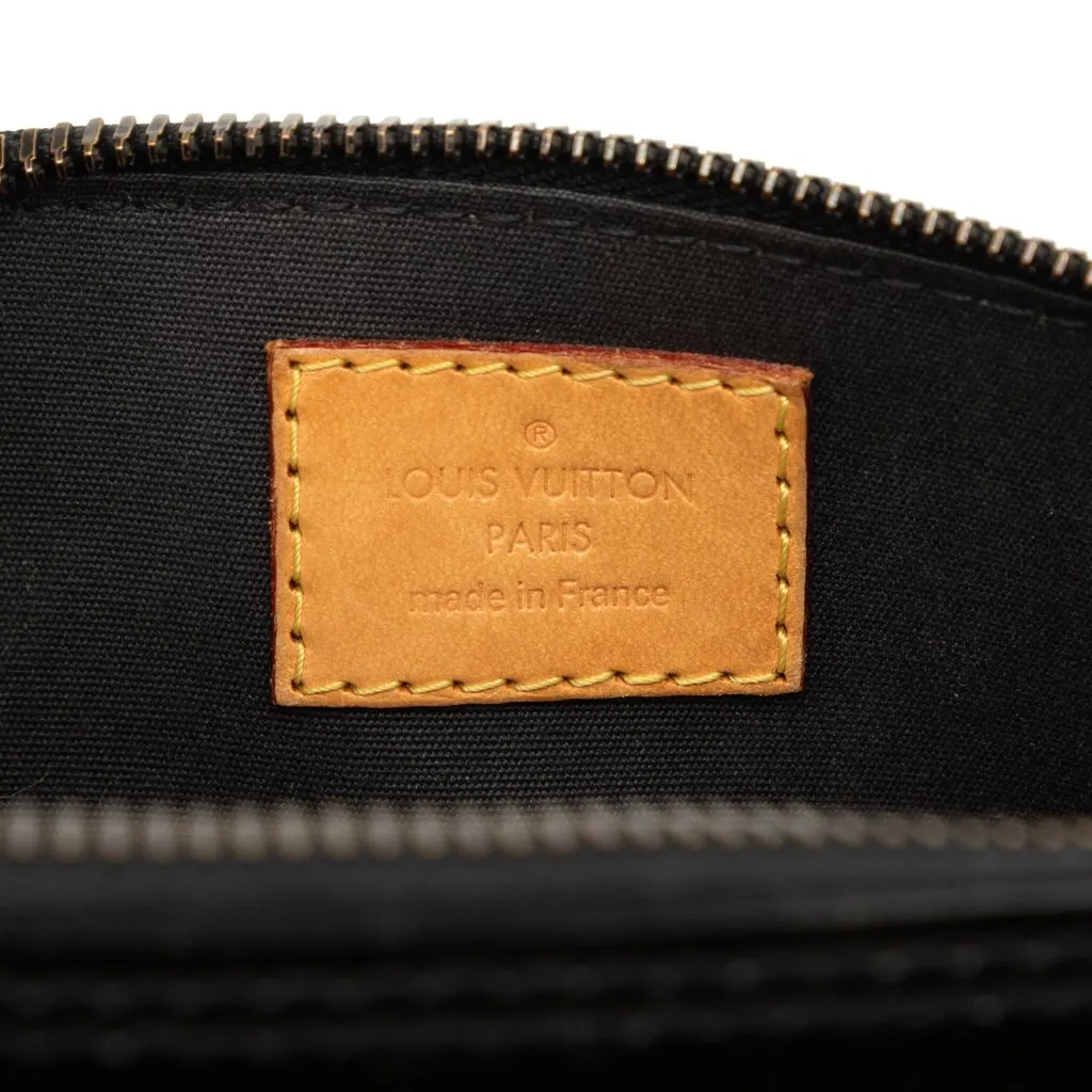 Louis Vuitton Monogram Vernis Alma BB Black Leather Very good - Box View
