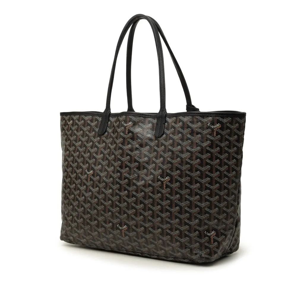 Goyard Goyardine Saint Louis PM Black Very good - Back View
