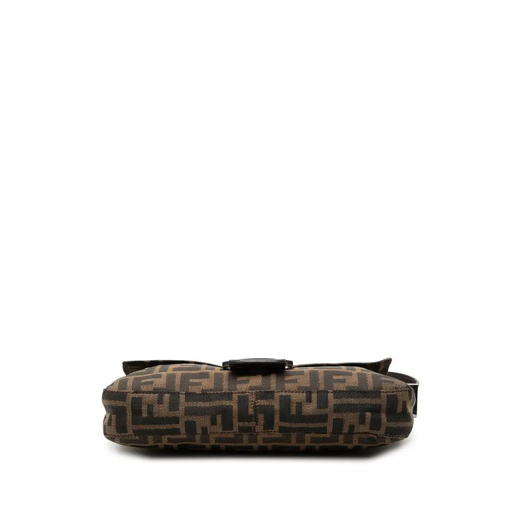Fendi Zucca Canvas Baguette Brown Canvas Good - Inside View