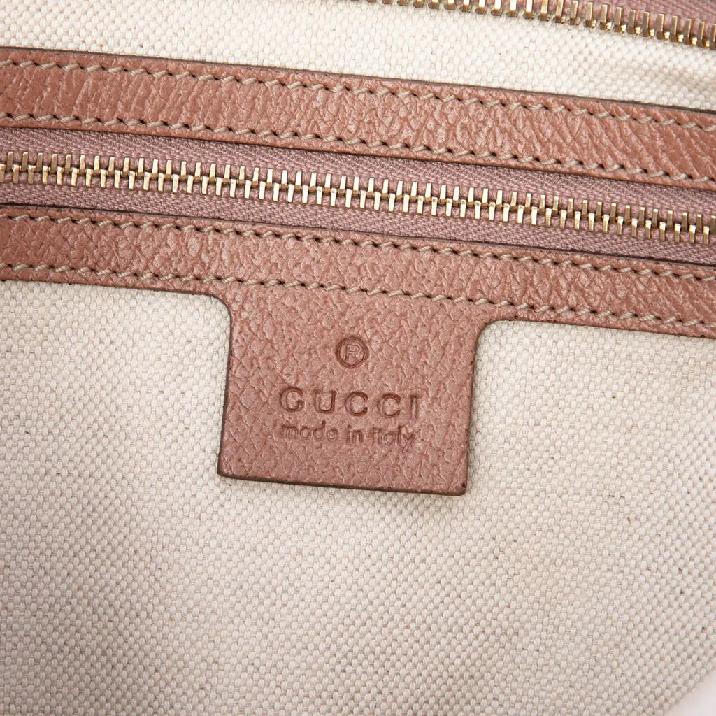 Gucci GG Canvas Bree Tote Beige Very good - Box View