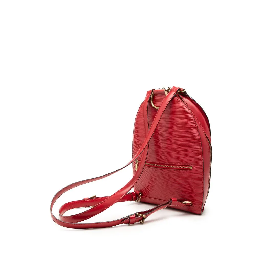 Louis Vuitton Epi Mabillon Red Leather Very good - Back View