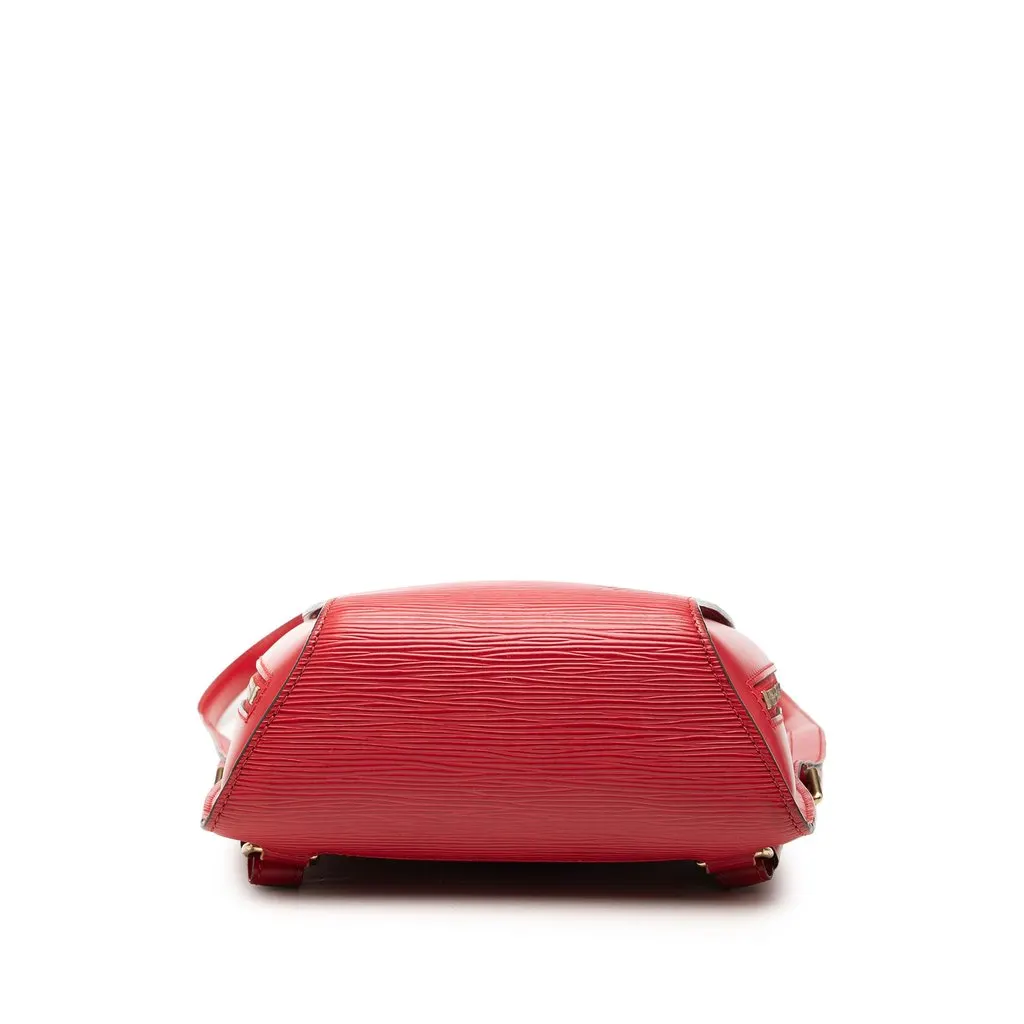 Louis Vuitton Epi Mabillon Red Leather Very good - Inside View