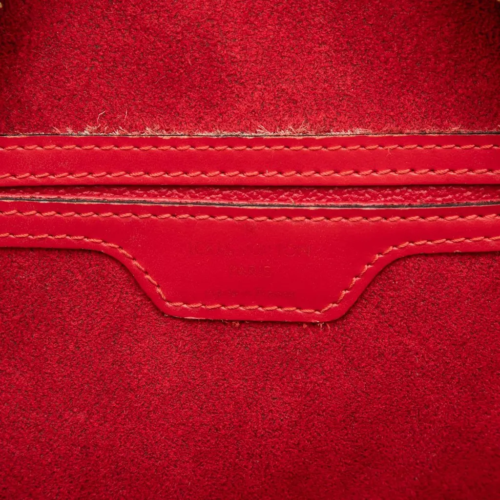 Louis Vuitton Epi Mabillon Red Leather Very good - Box View