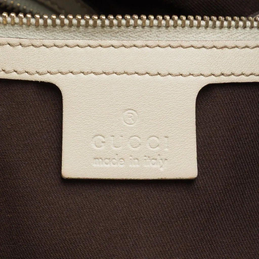 Gucci Large GG Canvas Positano Tote Beige Very good - Box View