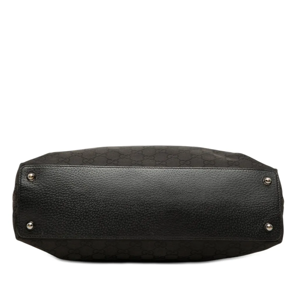 Gucci Medium GG Canvas Eclipse Tote Black Very good - Inside View