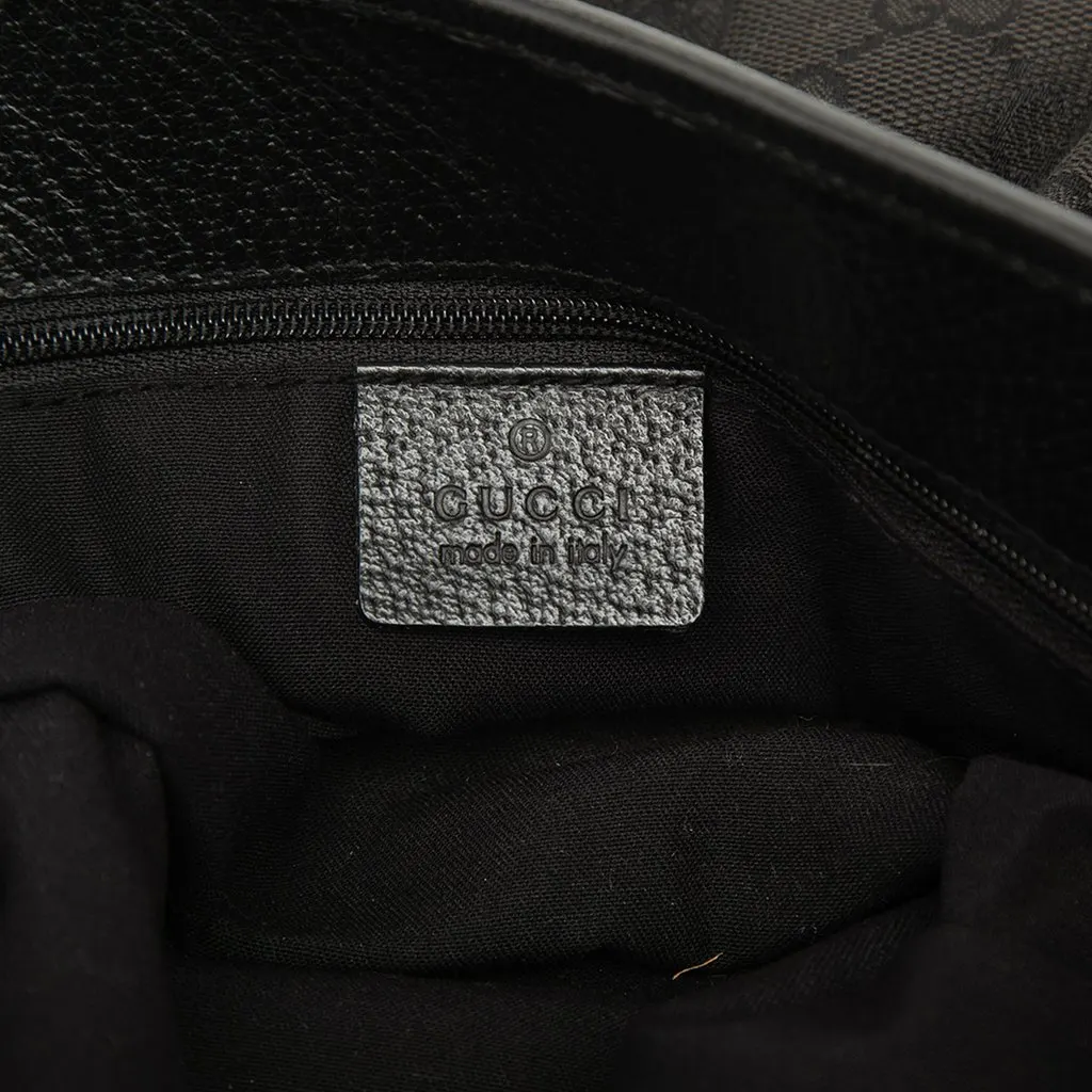Gucci Medium GG Canvas Eclipse Tote Black Very good - Box View