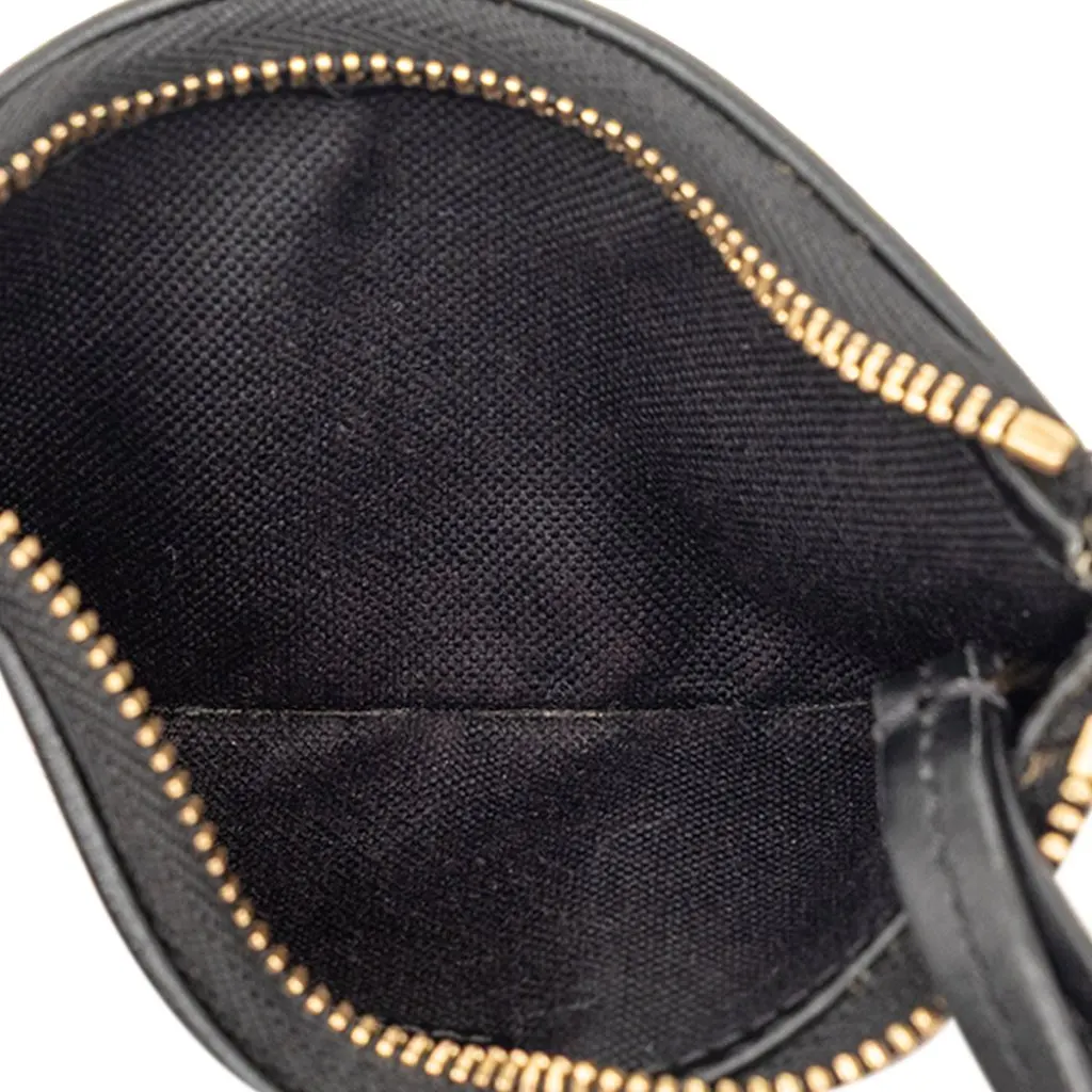 Burberry House Check Canvas Olympia Coin Pouch Beige Very good - Model View