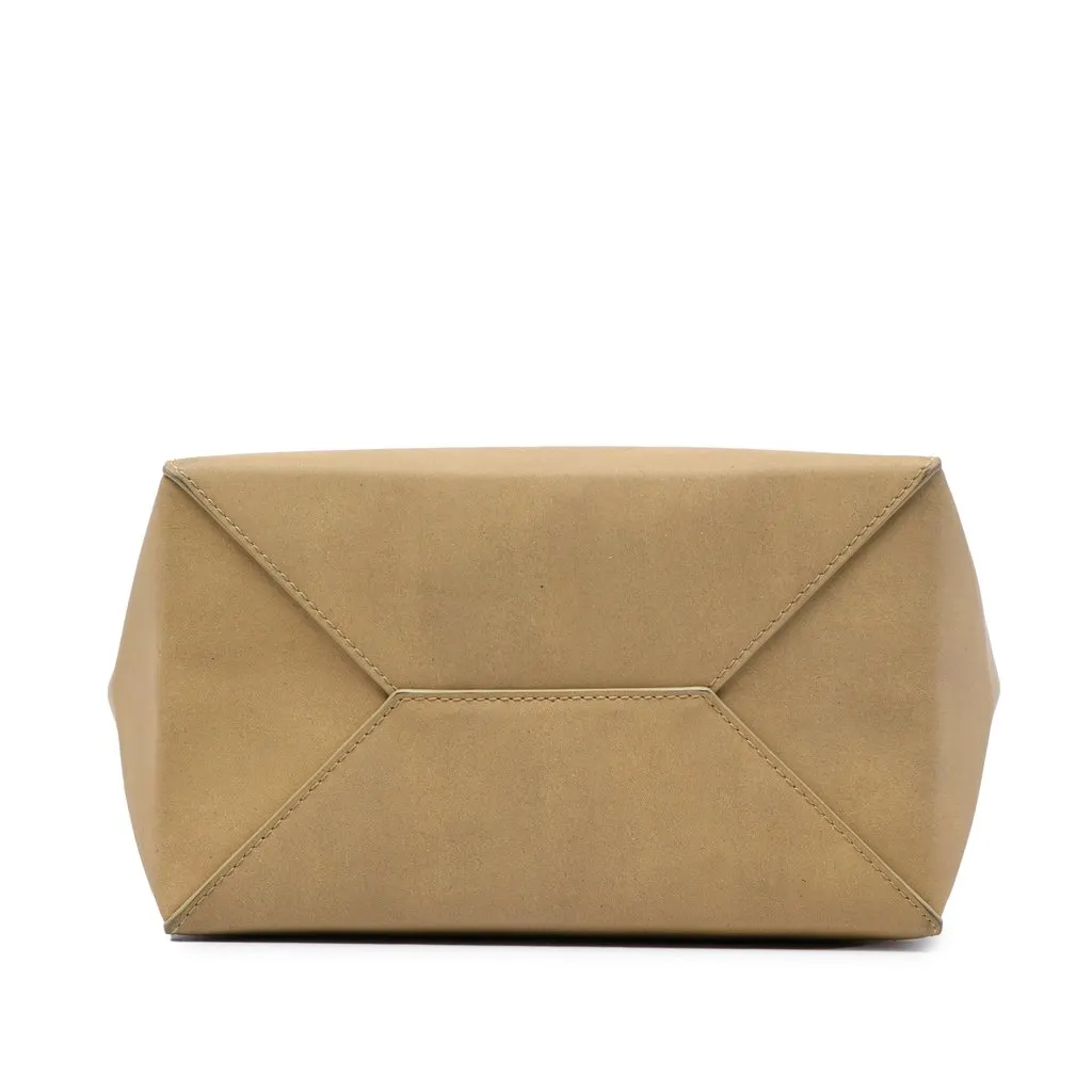 Bottega Veneta Small Raw Paper Calfskin Tote Beige Leather Very good - Inside View