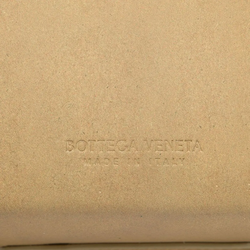 Bottega Veneta Small Raw Paper Calfskin Tote Beige Leather Very good - Box View