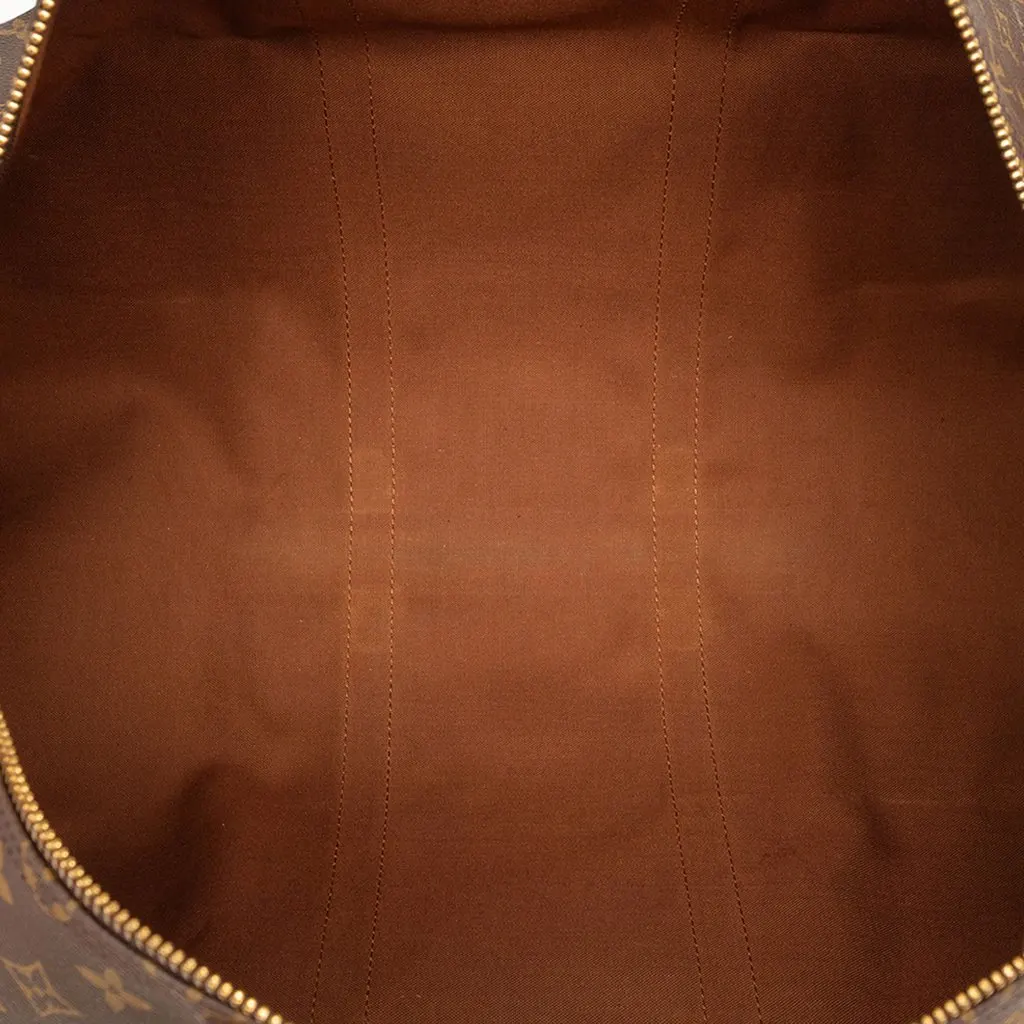 Louis Vuitton Monogram Keepall 55 Brown Very good - Model View