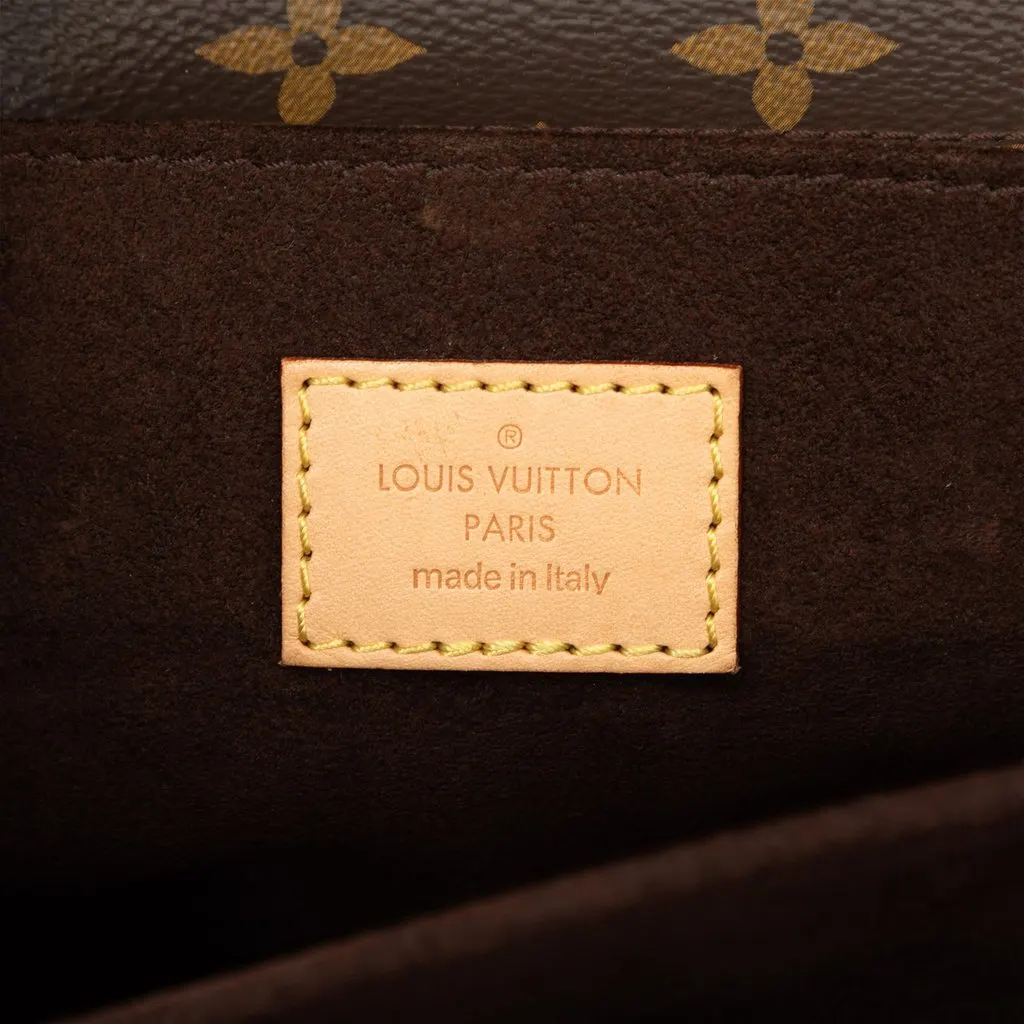 Louis Vuitton Monogram Pochette Metis Brown Good - Box View