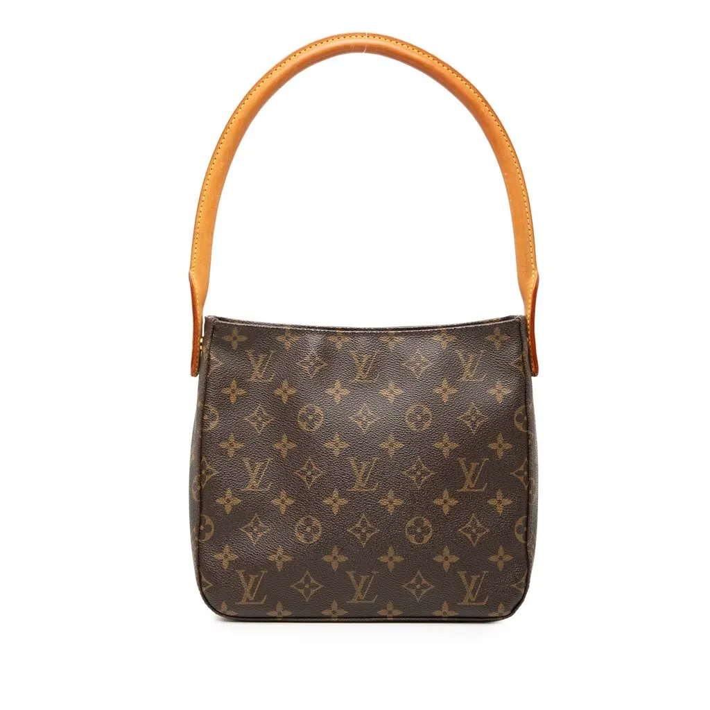 Louis Vuitton Monogram Looping MM Brown Very good - Front View