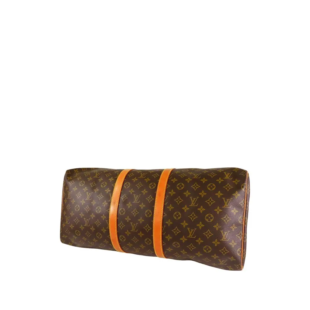 Louis Vuitton Monogram Keepall 55 Brown Very good - Inside View