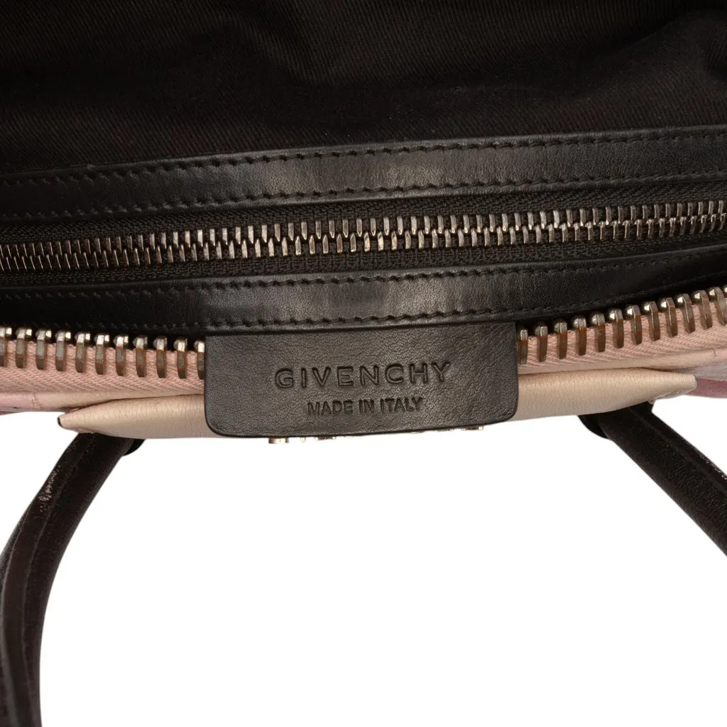 Givenchy Small Sugar Goatskin Antigona Architect Satchel Pink Leather Very good - Box View