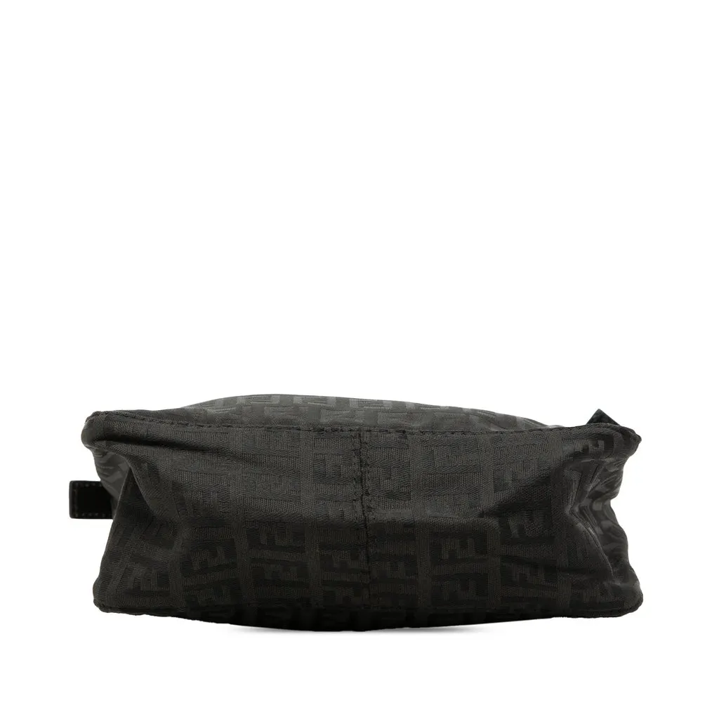 Fendi Zucchino Canvas Handbag Grey Very good - Inside View