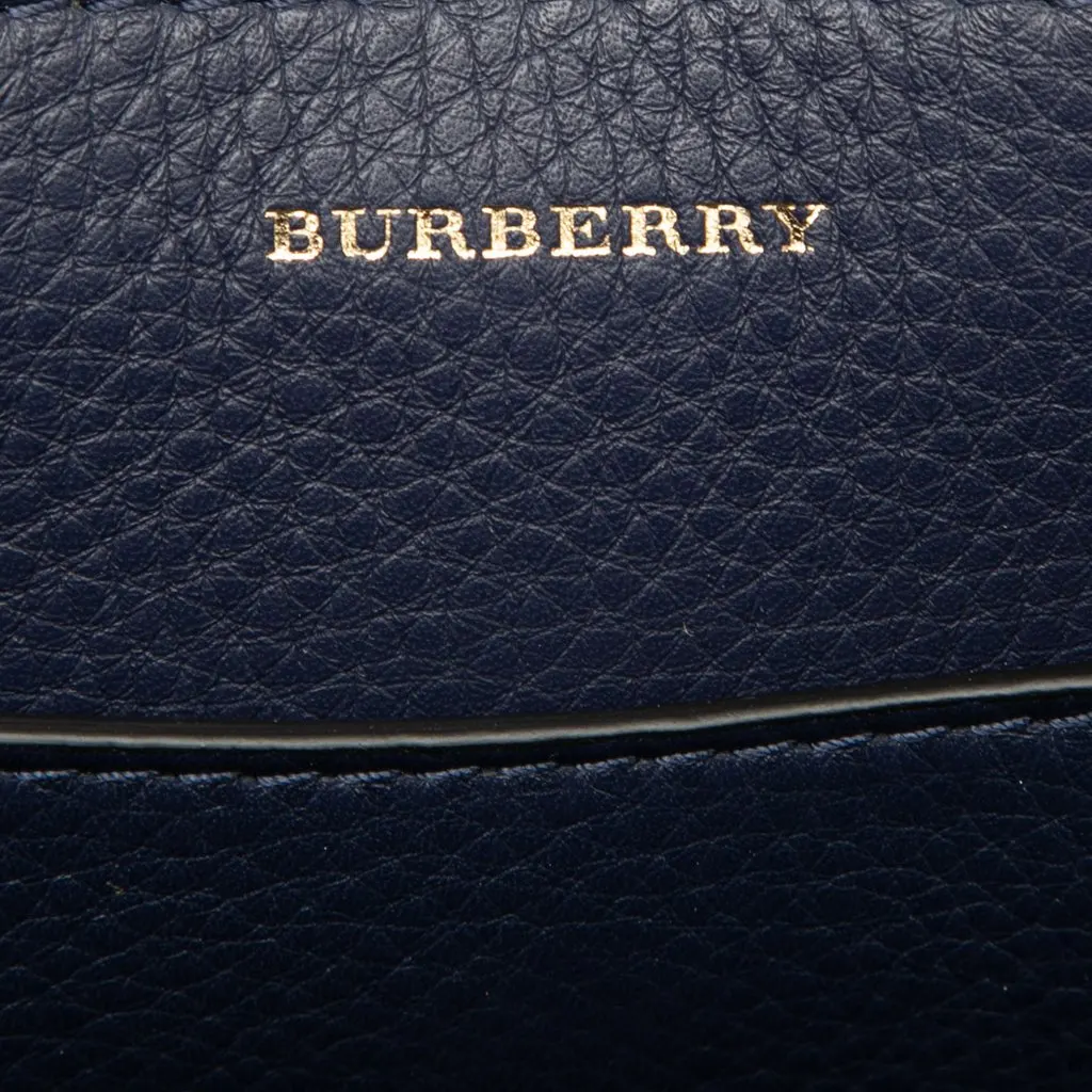 Burberry Medium Bicolor Leather Marais Belt Bag Blue Leather Very good - Box View
