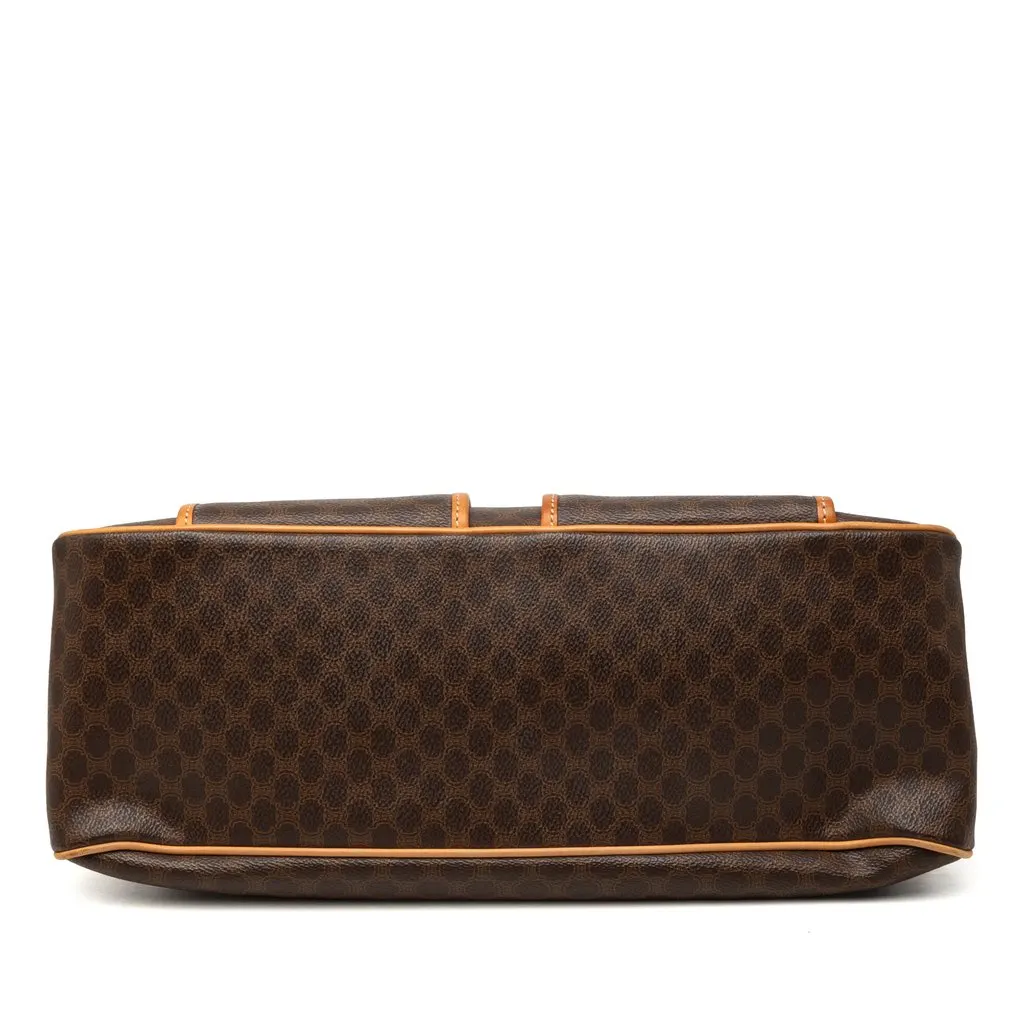 Celine Macadam Coated Canvas Handbag Brown Very good - Inside View