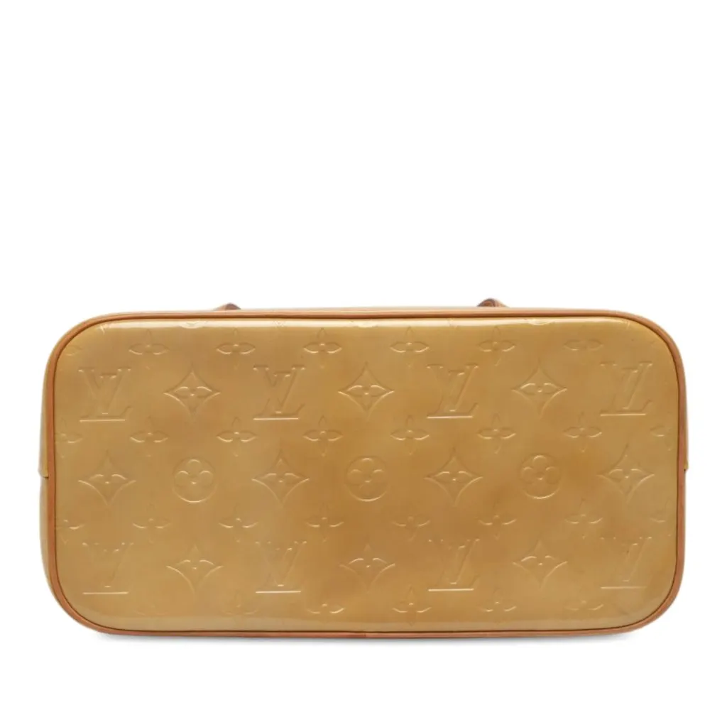 Louis Vuitton Monogram Vernis Houston Beige Leather Good - Back View