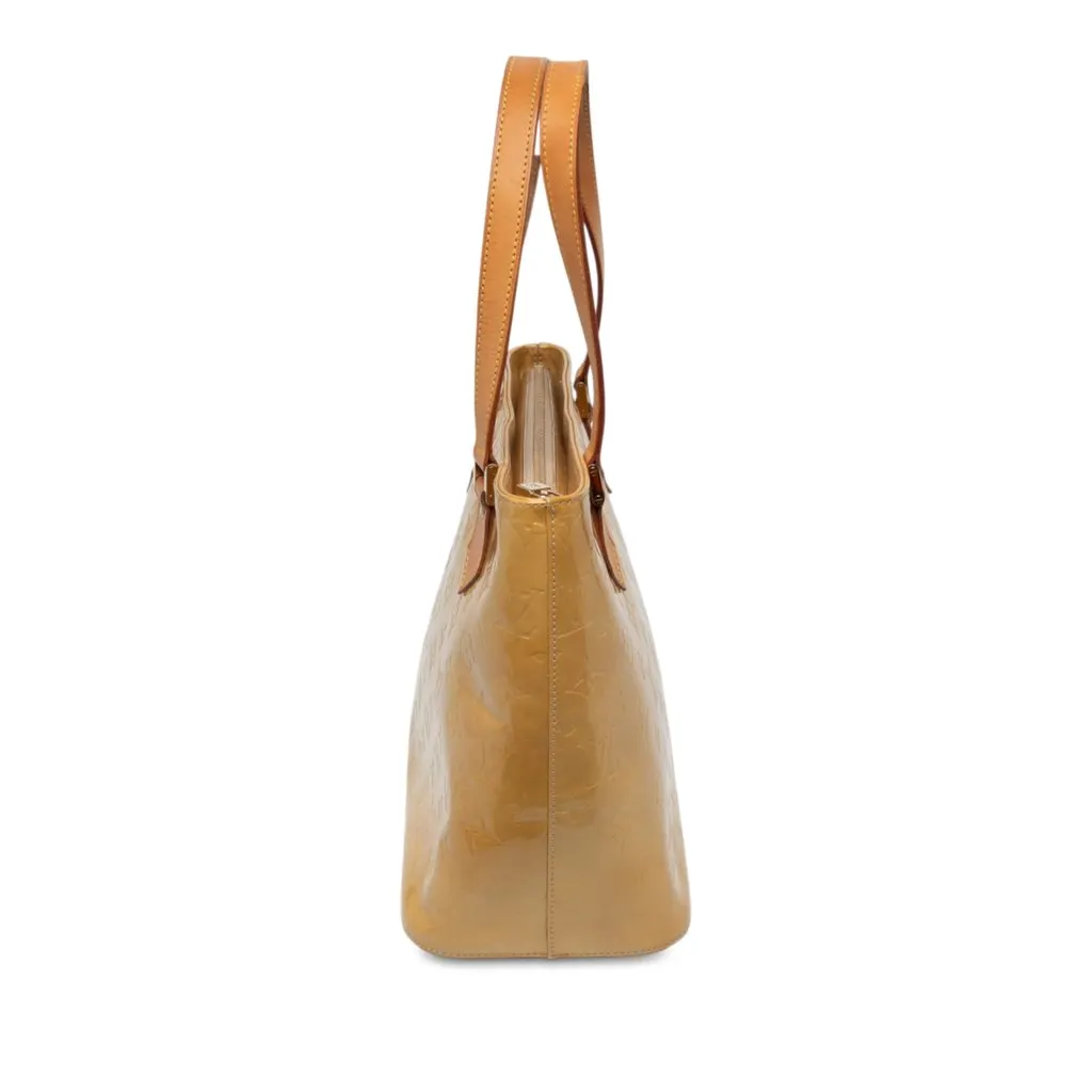 Louis Vuitton Monogram Vernis Houston Beige Leather Good - Box View