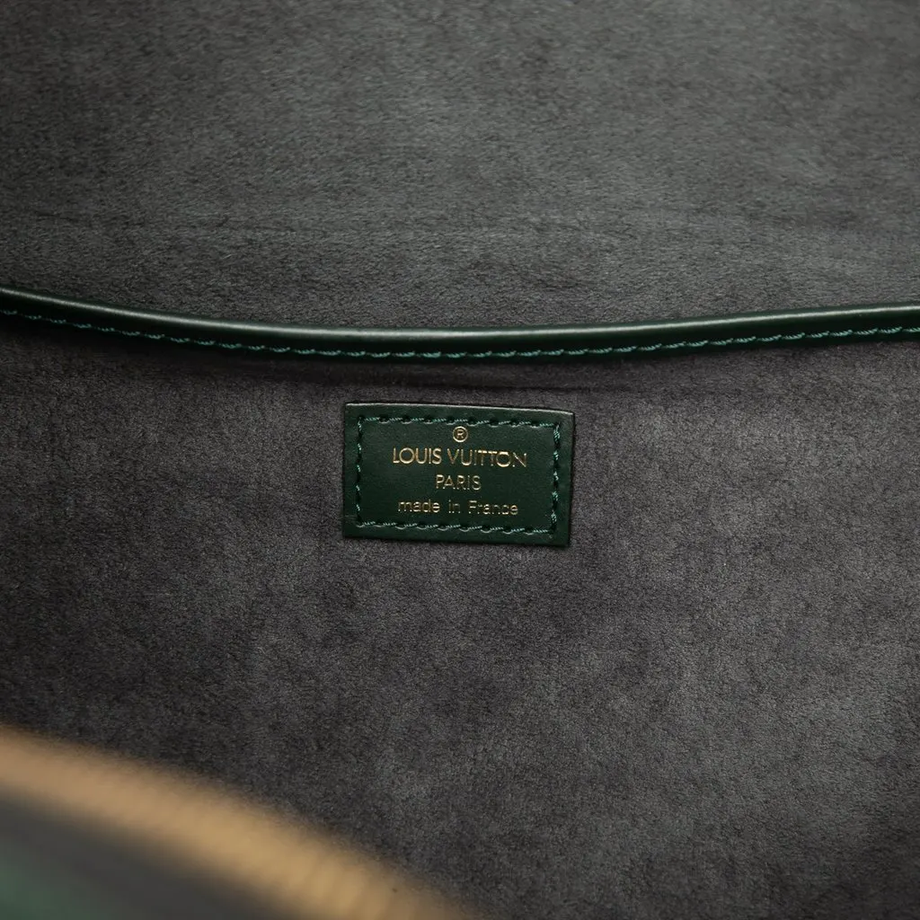 Louis Vuitton Taiga Helanga 1 Poche Green Leather Good - Box View
