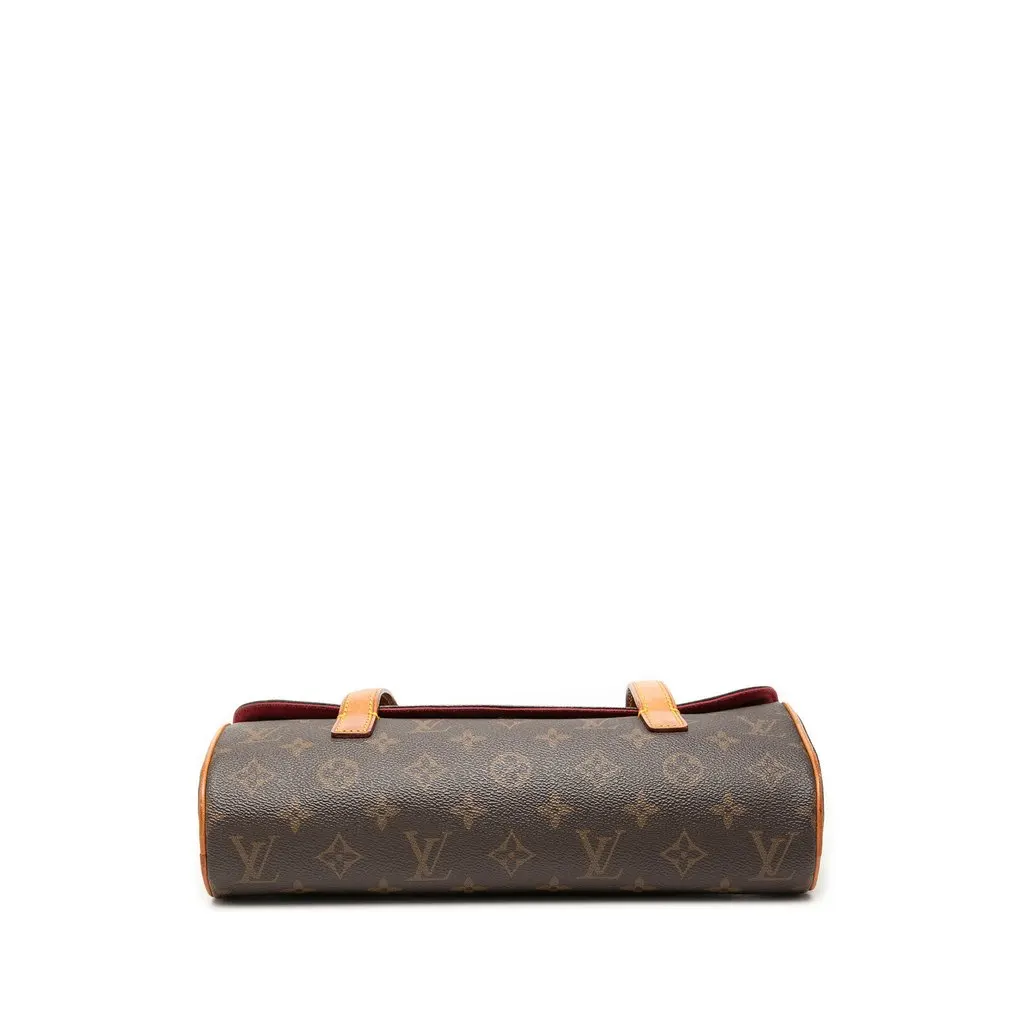 Louis Vuitton Monogram Sonatine Brown Canvas Very good - Inside View