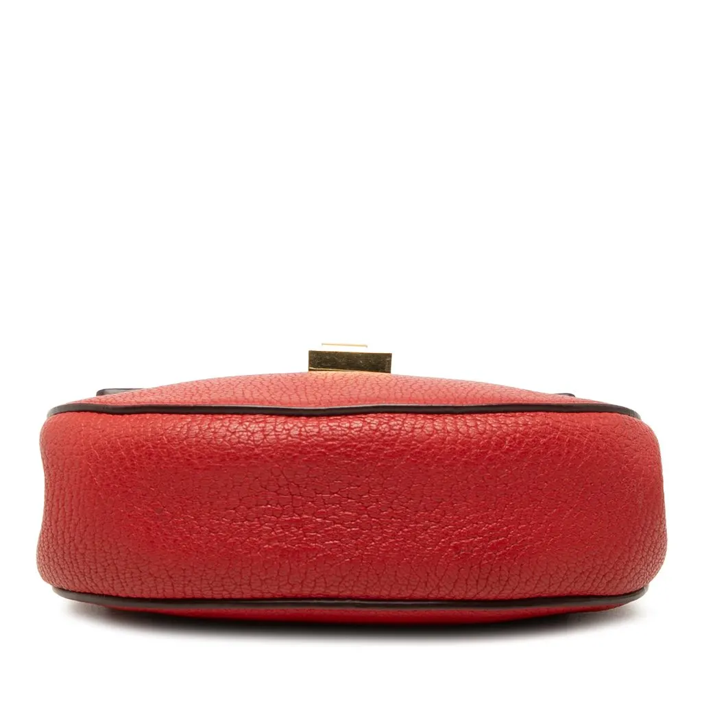 Chloé Small Leather Drew Crossbody Red Leather Very good - Inside View