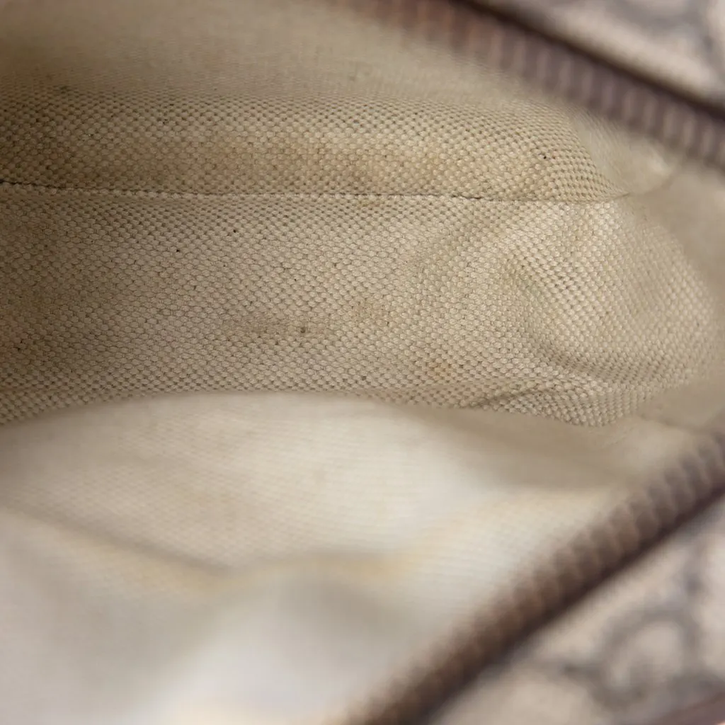 Gucci Mini GG Supreme Neo Vintage Satchel Beige Canvas Very good - Model View