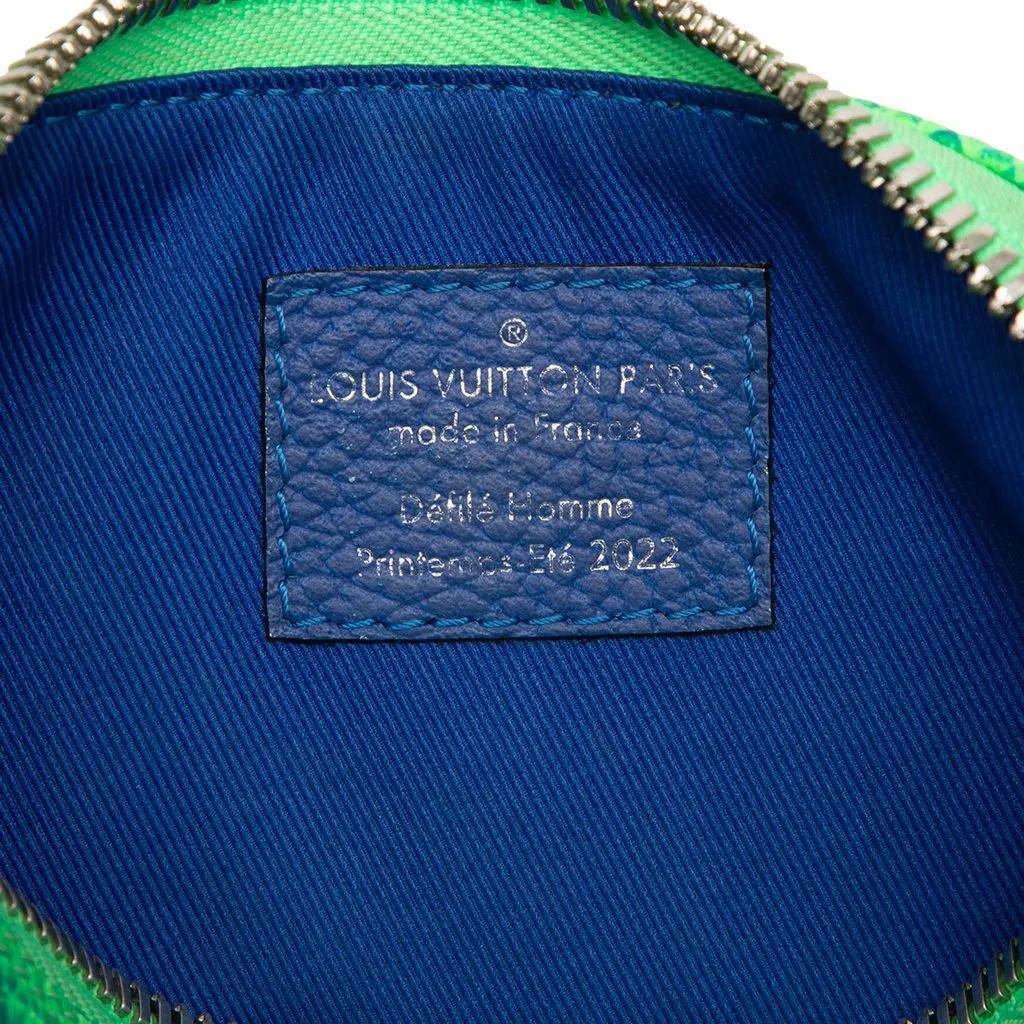 Louis Vuitton Monogram Taurillon Illusion Keepall XS Green Leather Good - Box View