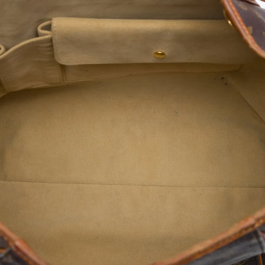 Louis Vuitton Monogram Galliera GM Brown Very good - Model View