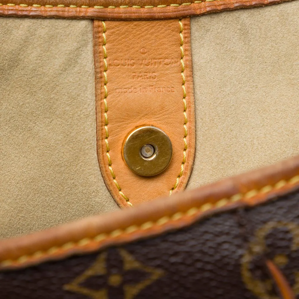 Louis Vuitton Monogram Galliera GM Brown Very good - Box View