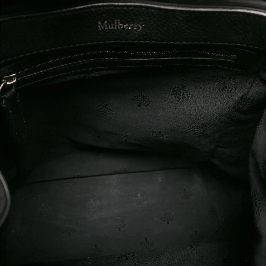 Mulberry Mini Nylon Heritage Backpack Black Polyamide Very good - Model View