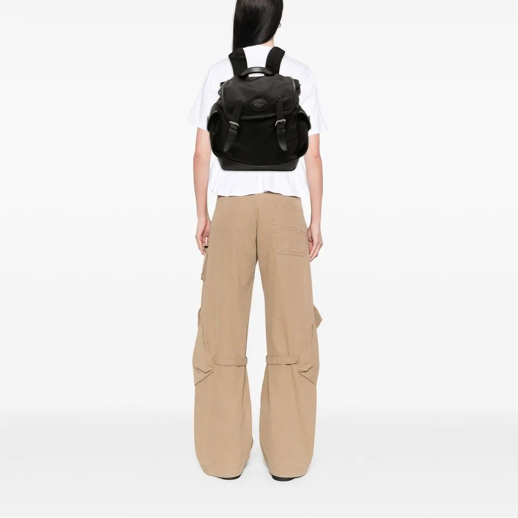 Mulberry Mini Nylon Heritage Backpack Black Polyamide Very good - Box View