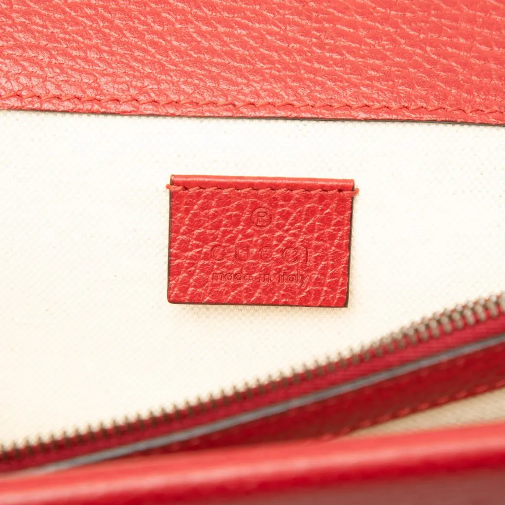 Gucci Medium Calfskin Dionysus Shoulder Bag Red Leather Good - Box View