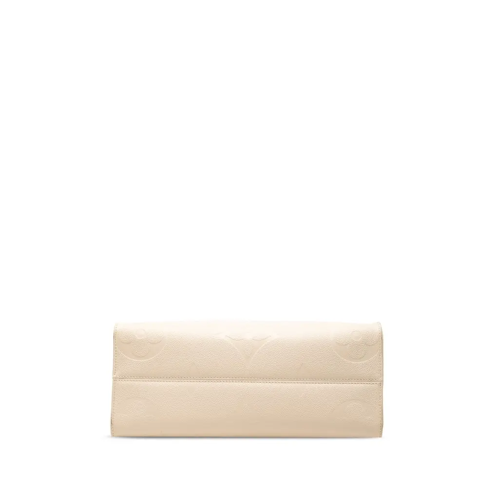 Louis Vuitton Monogram Empreinte OnTheGo MM Brown Leather Very good - Inside View