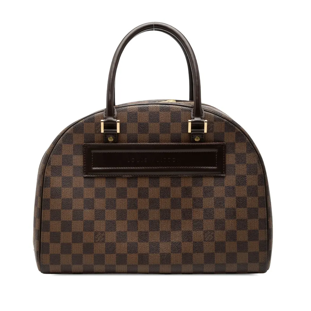 Louis Vuitton Damier Ebene Nolita Brown Very good - Front View