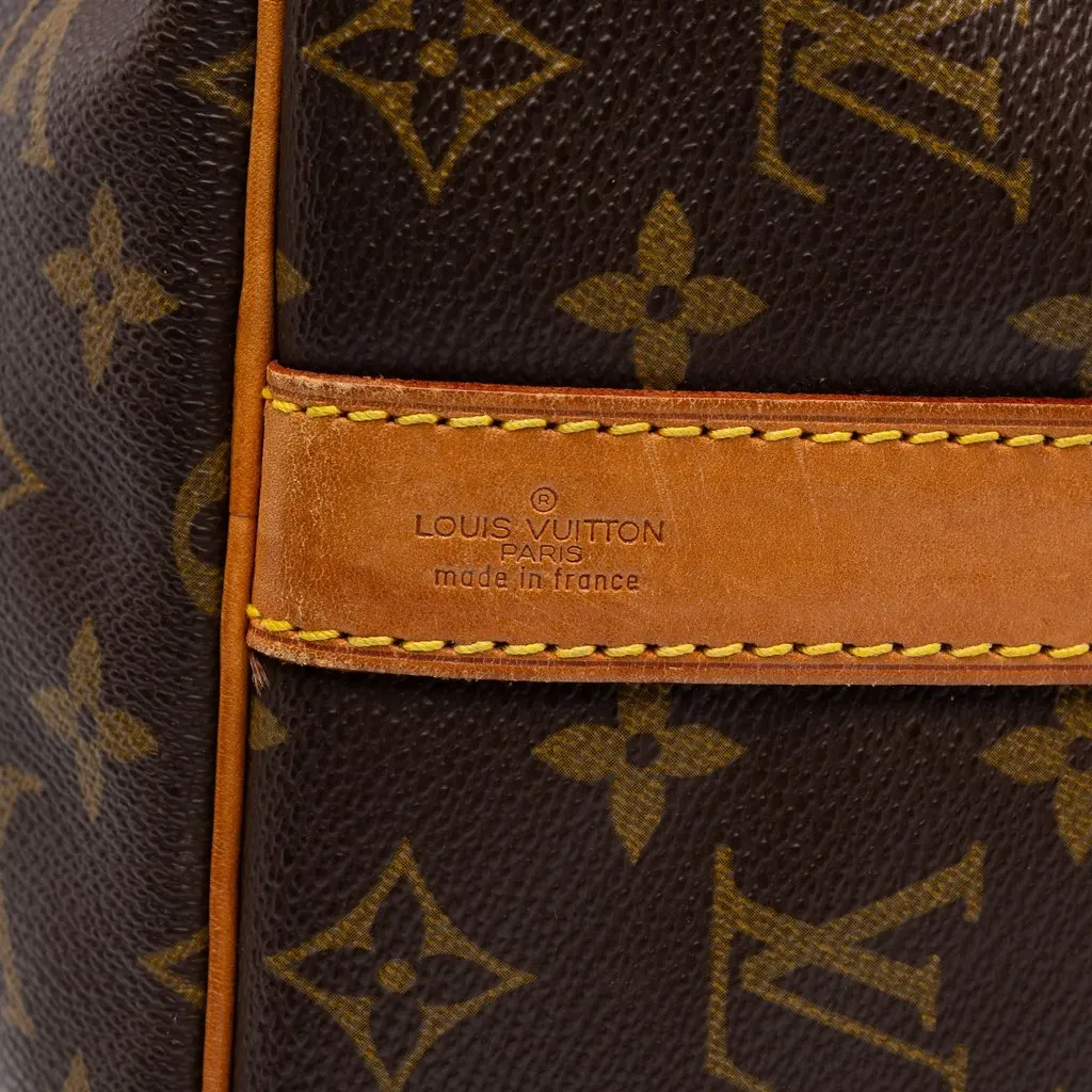 Louis Vuitton Monogram Keepall Bandouliere 45 Brown Canvas Good - Box View