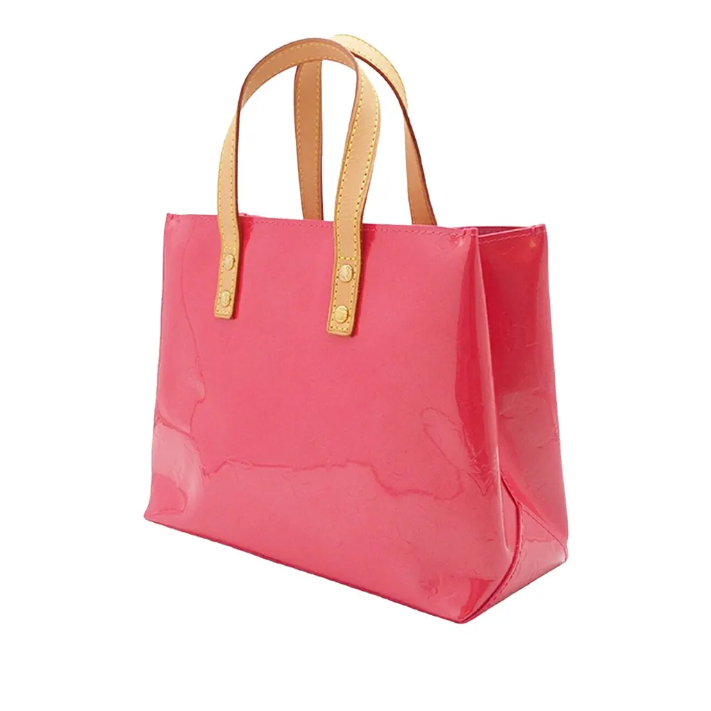 Louis Vuitton Monogram Vernis Reade PM Pink Leather Very good - Back View
