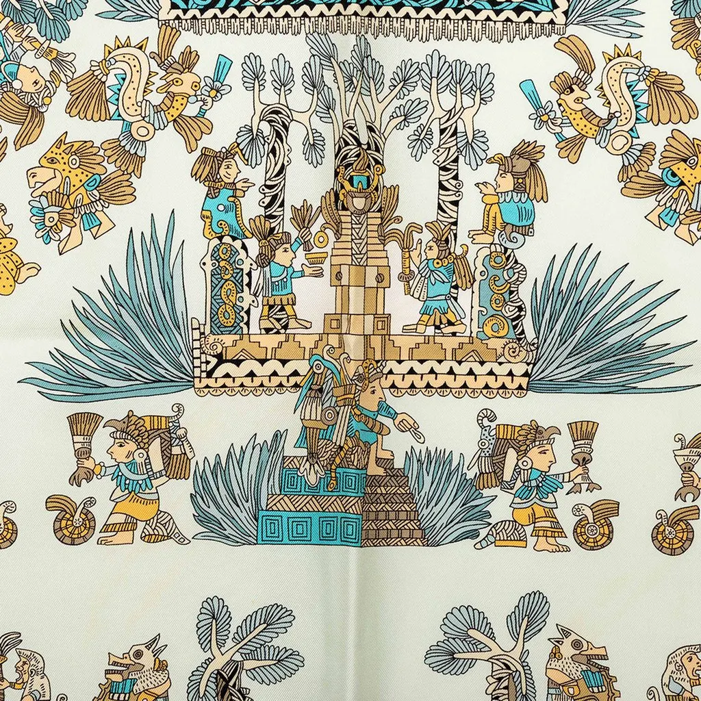 Hermès Astres et Soleils Silk Scarf 90