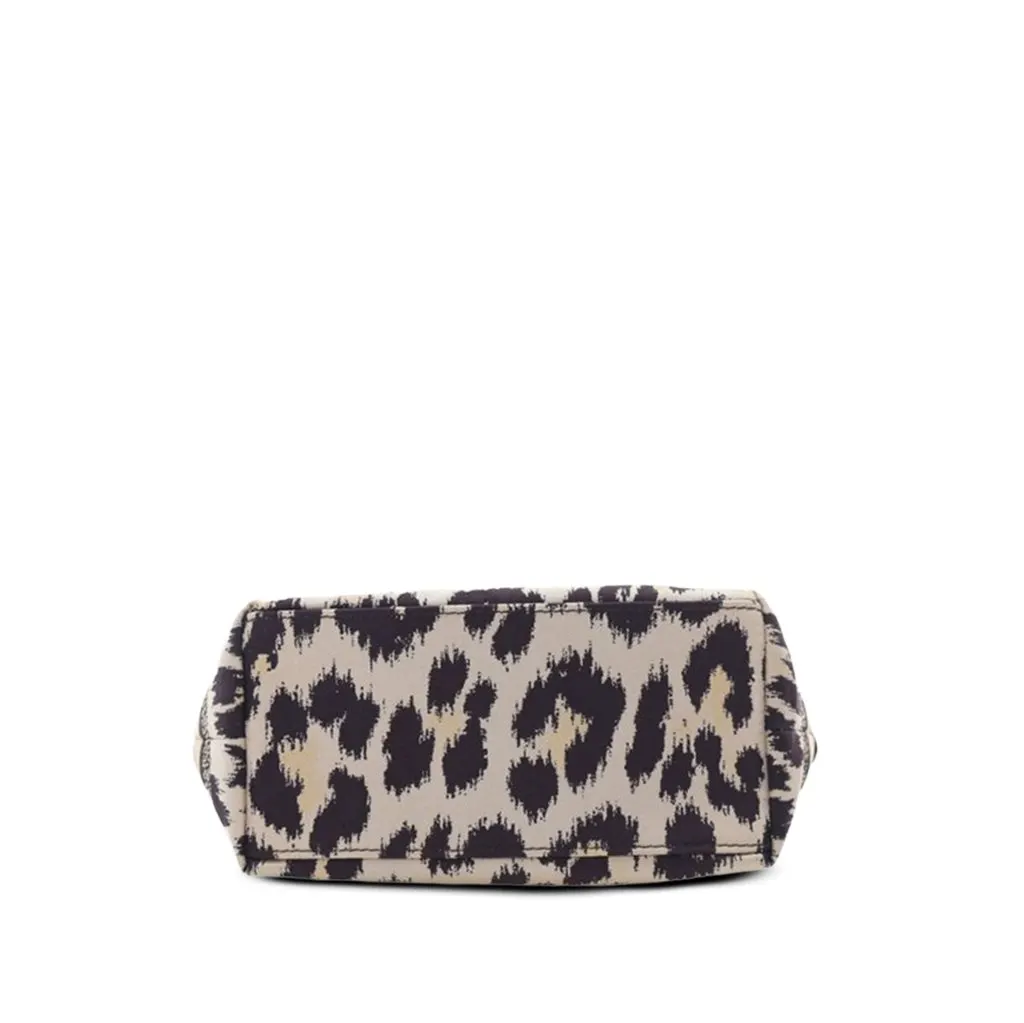 Dior Mizza Small Canvas Embroidered Leopard DiorTravel Nomad Pouch Beige Canvas Very good - Inside View