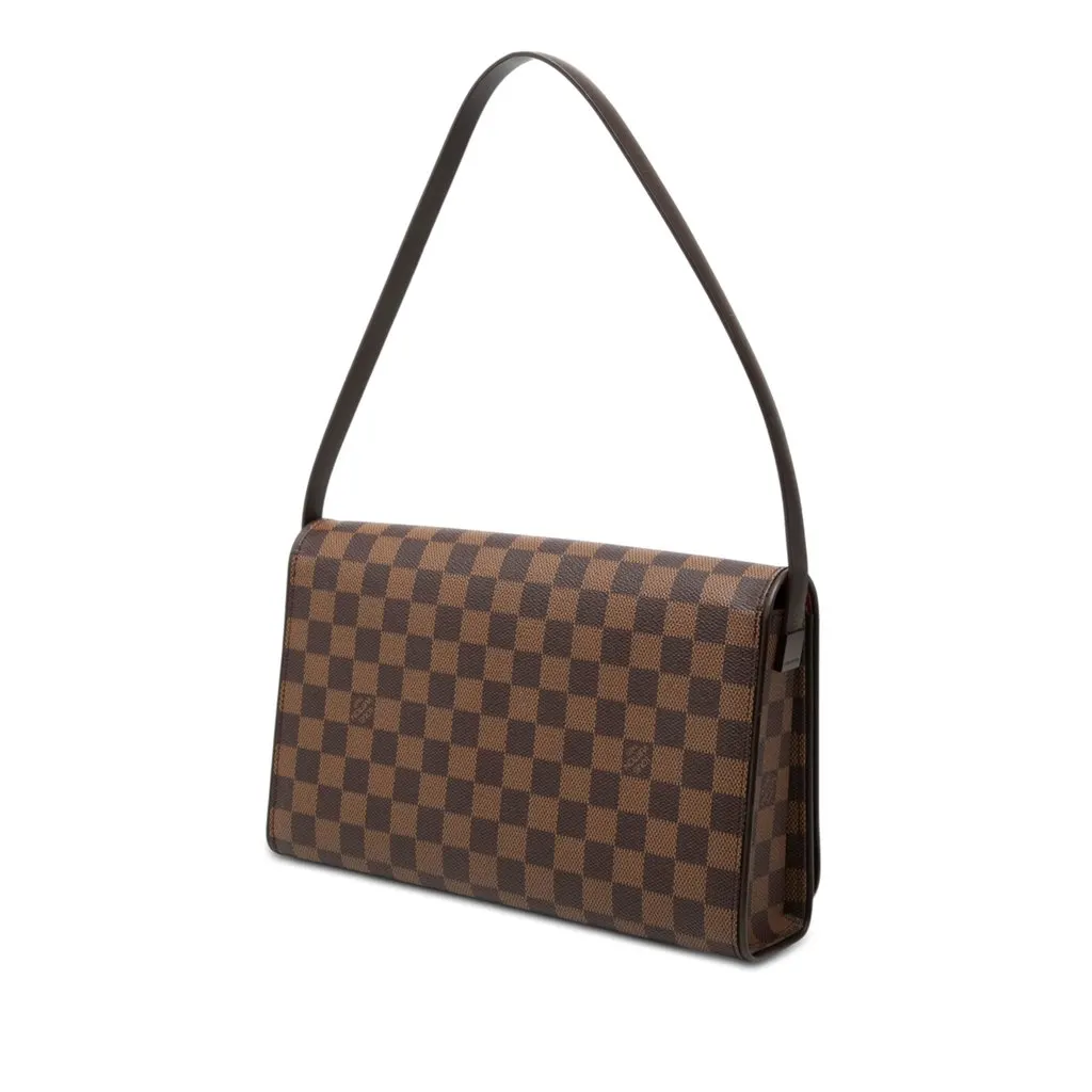 Louis Vuitton Damier Ebene Tribeca Long Brown Very good - Back View