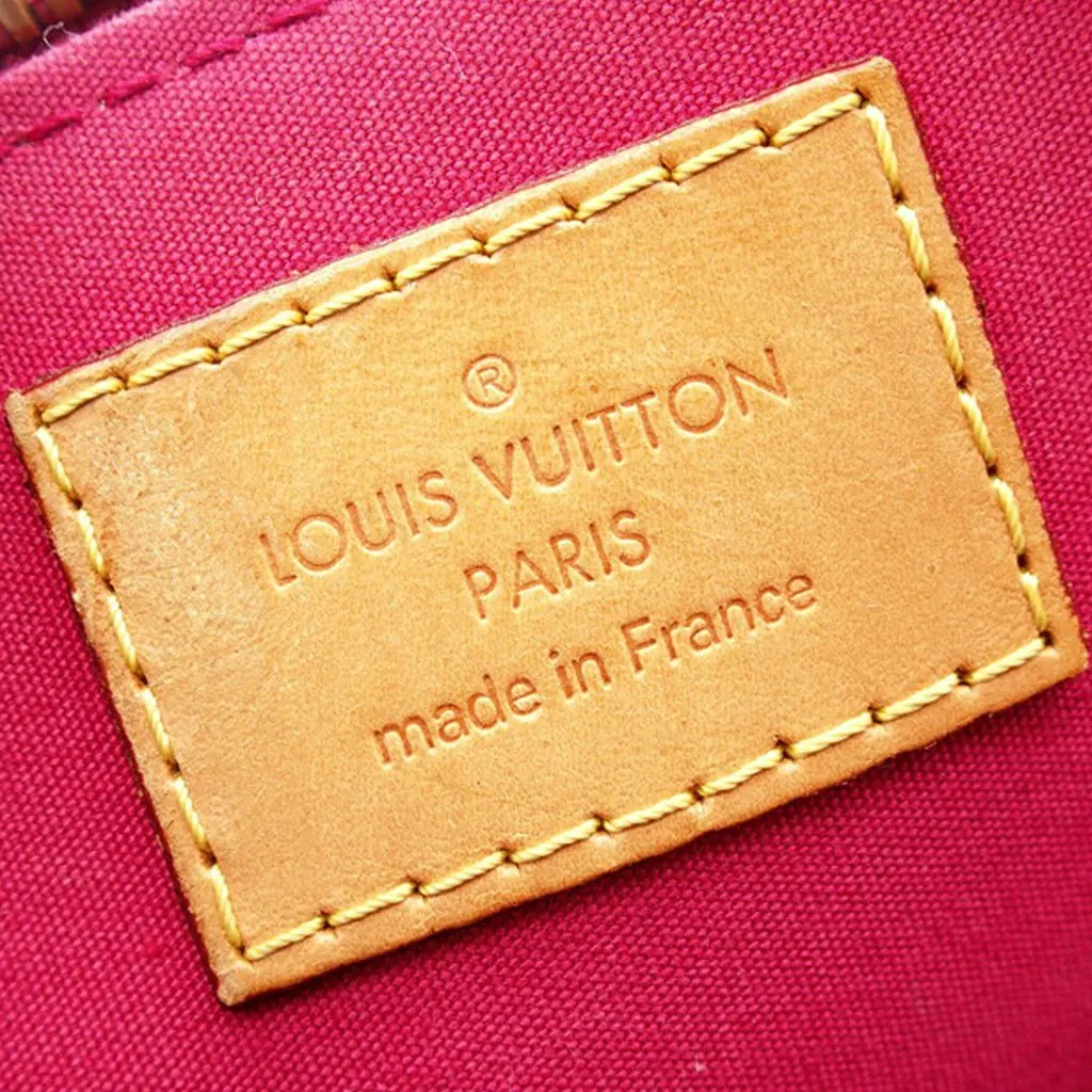 Louis Vuitton Monogram Vernis Alma BB Pink Leather Very good - Box View