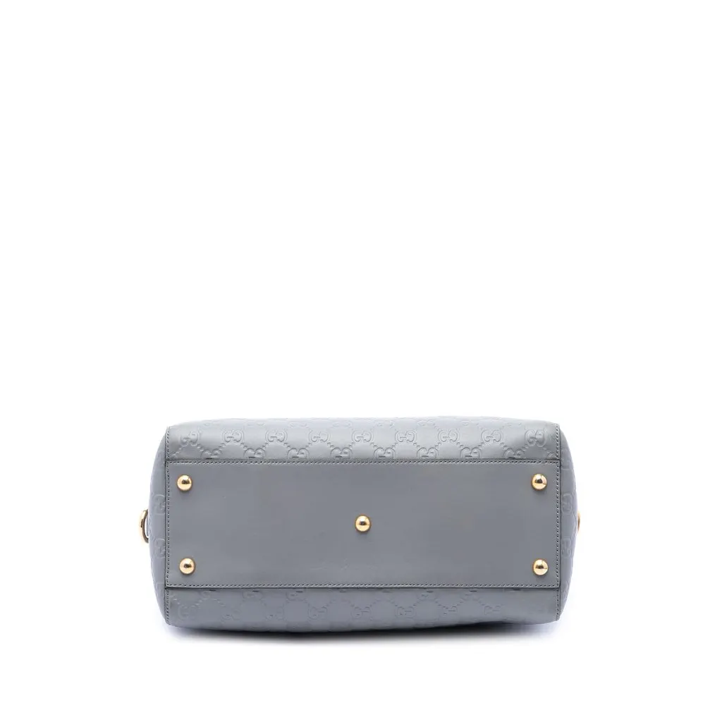 Gucci Guccissima Boston Bag MultiColor Leather Very good - Inside View
