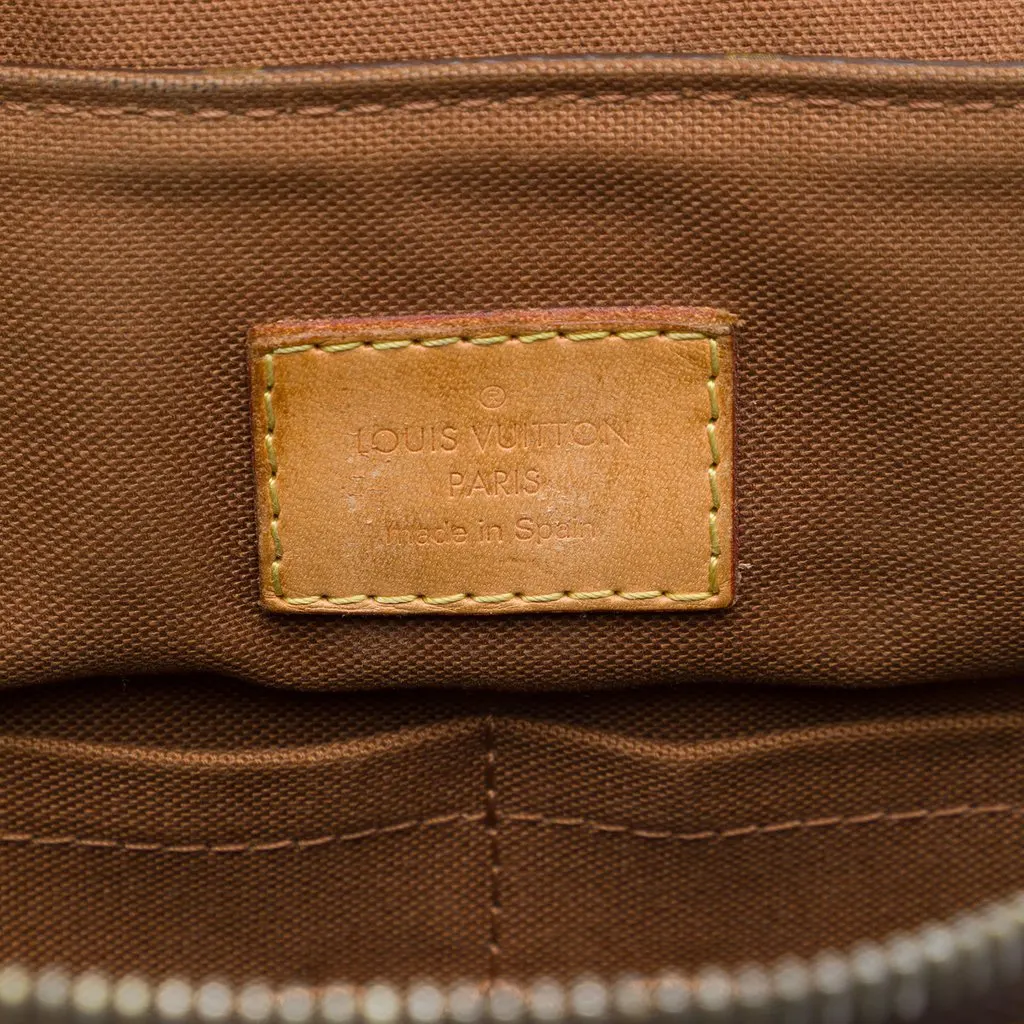 Louis Vuitton Monogram Beaubourg Messenger MM Brown Canvas Good - Box View
