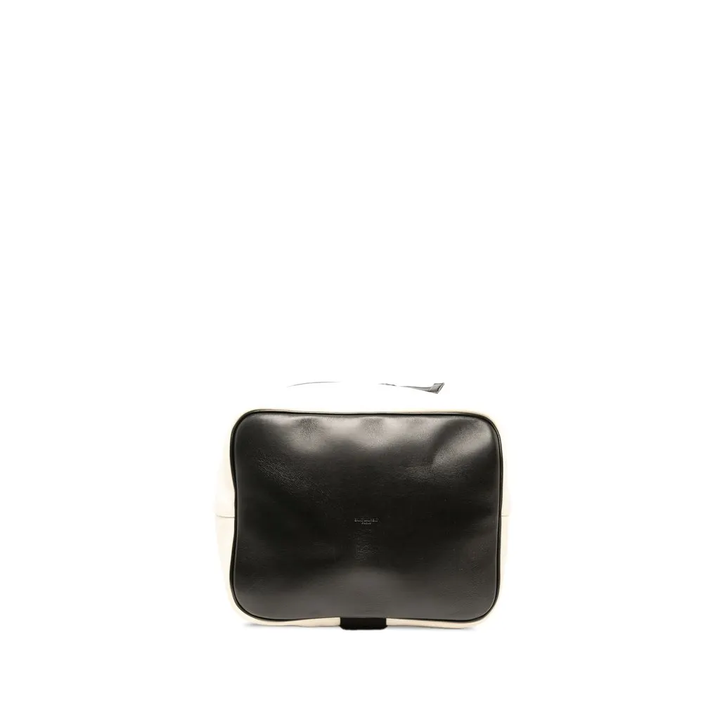 Saint Laurent Leather Rive Gauche Sling Bag White Leather Very good - Inside View