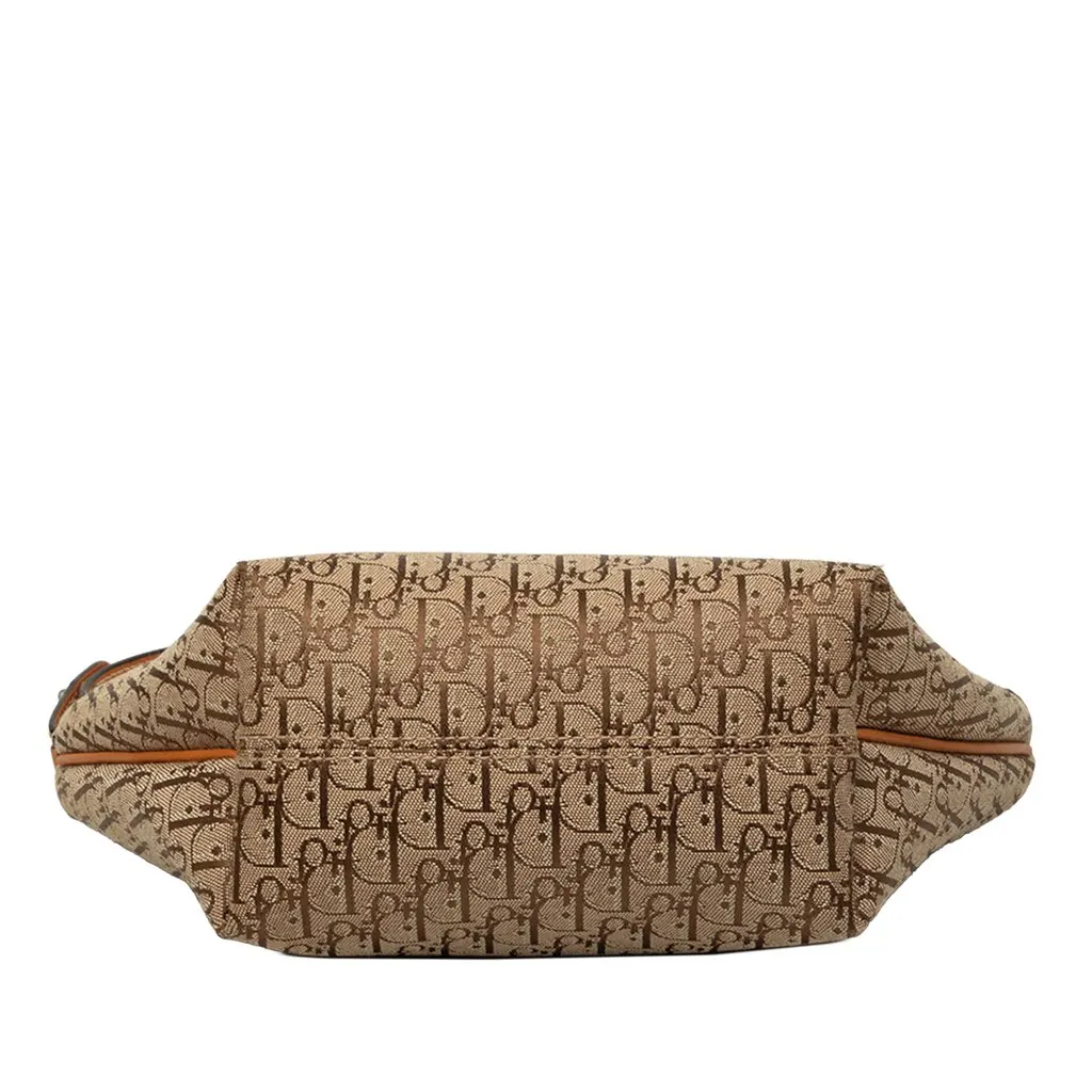 Dior Diorissimo Trotter Canvas Handbag Brown Very good - Inside View
