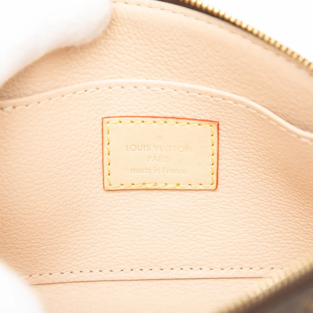 Louis Vuitton Monogram Cosmetic Pouch PM Brown Very good - Box View