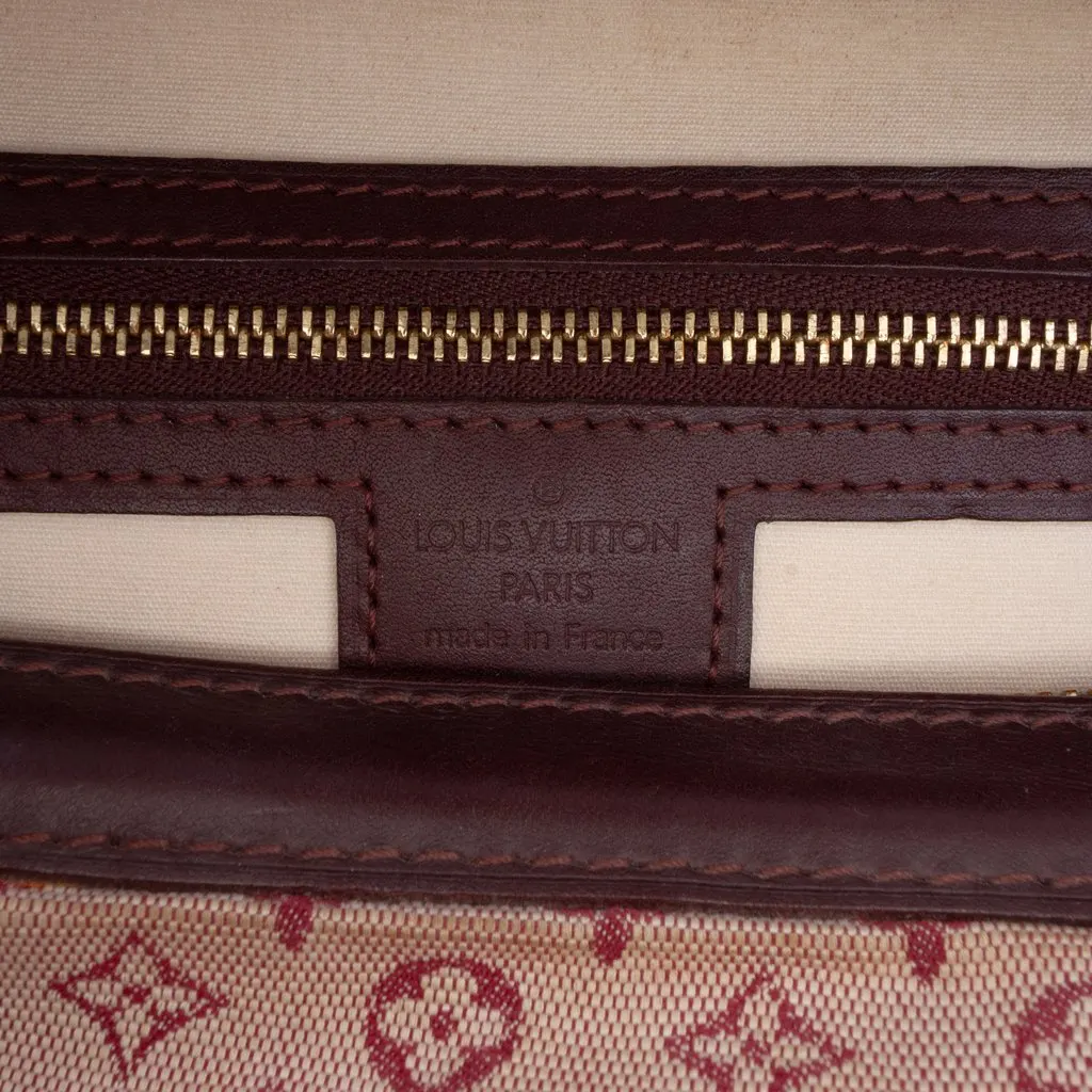 Louis Vuitton Monogram Mini Lin Josephine PM Red Good - Box View