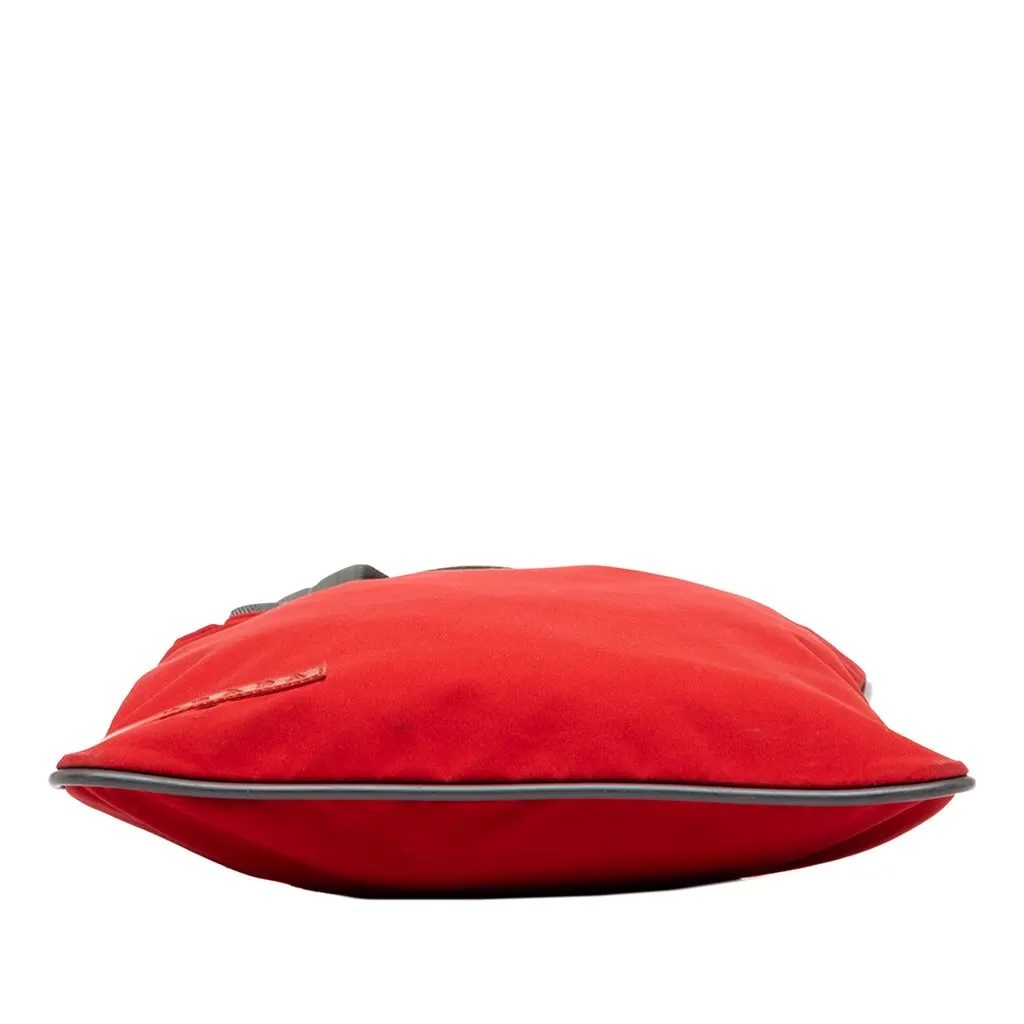 Prada Tessuto Sport Tote Red Polyamide Good - Inside View